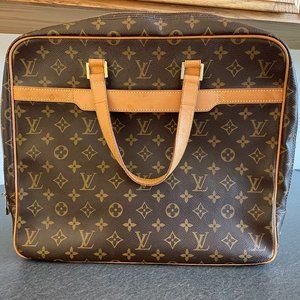 Auth LOUIS VUITTON Porte Documents Pegase M53343 Monogram MB1011 Business Bag